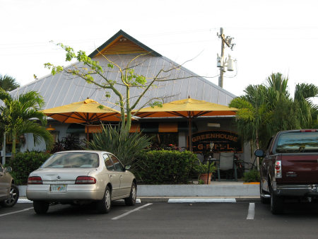 Greenhouse Grill Restaurant on Sanibel Island