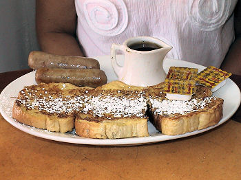 French Toast at Lighthouse Cafe Yum!