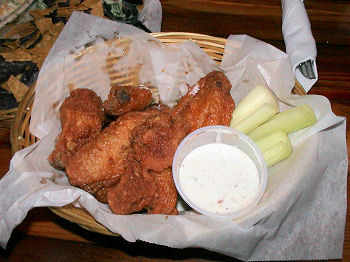 Hot Wings for Fred at the Sanibel Grill