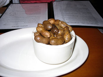 Peanuts at Gasparilla's Grill Restaurant on Sanibel Island