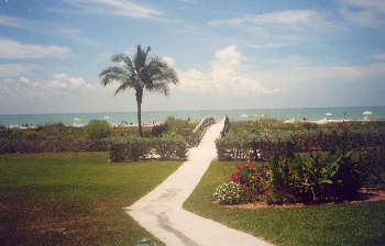 The Beach at Sanibel Moorings on Sanibel Island